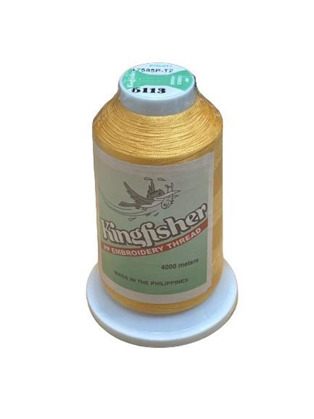 King Fisher Embroidery Thread 4000m 6113 - My Sewing Mall