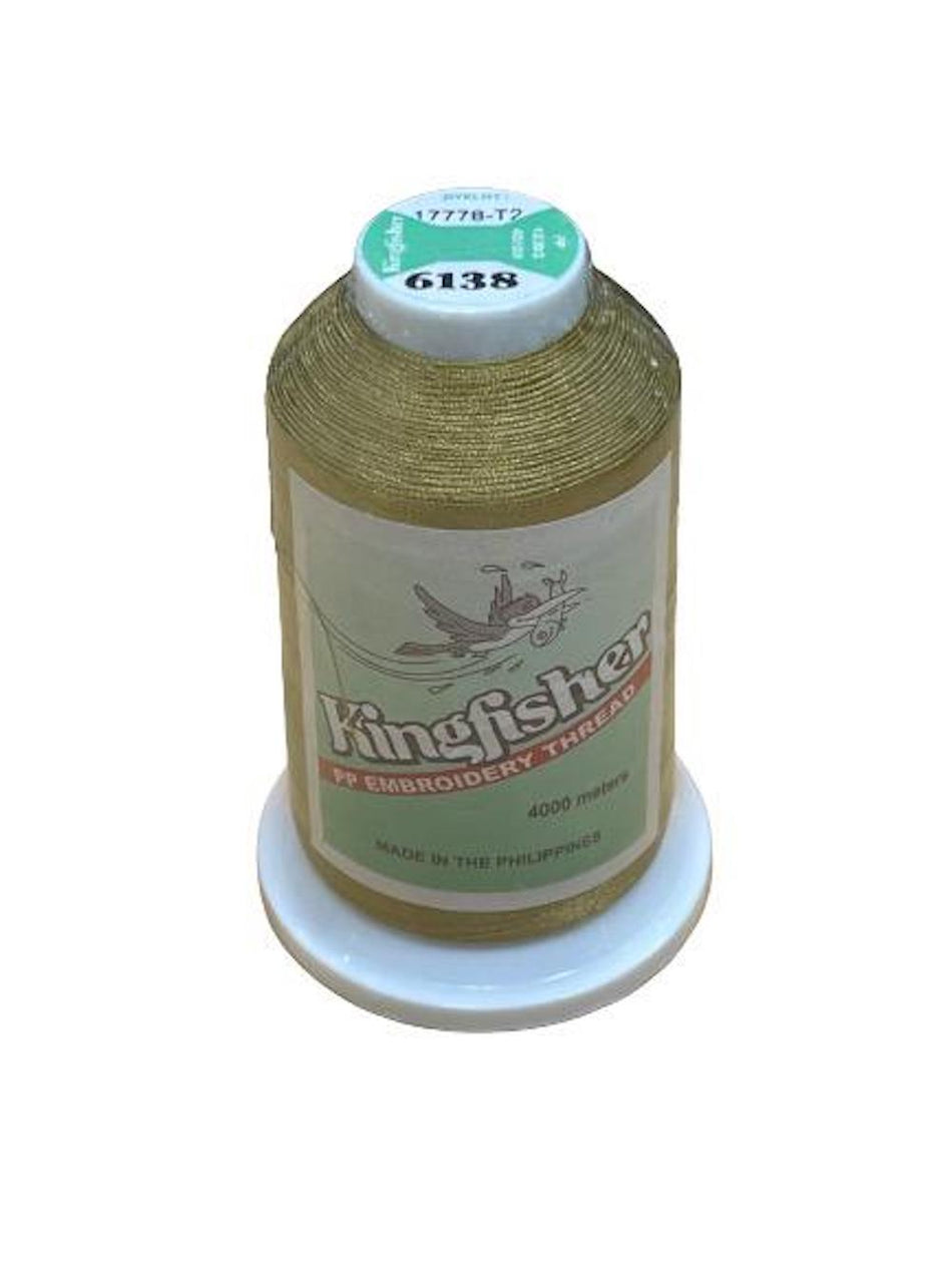 King Fisher Embroidery Thread 4000m 6138