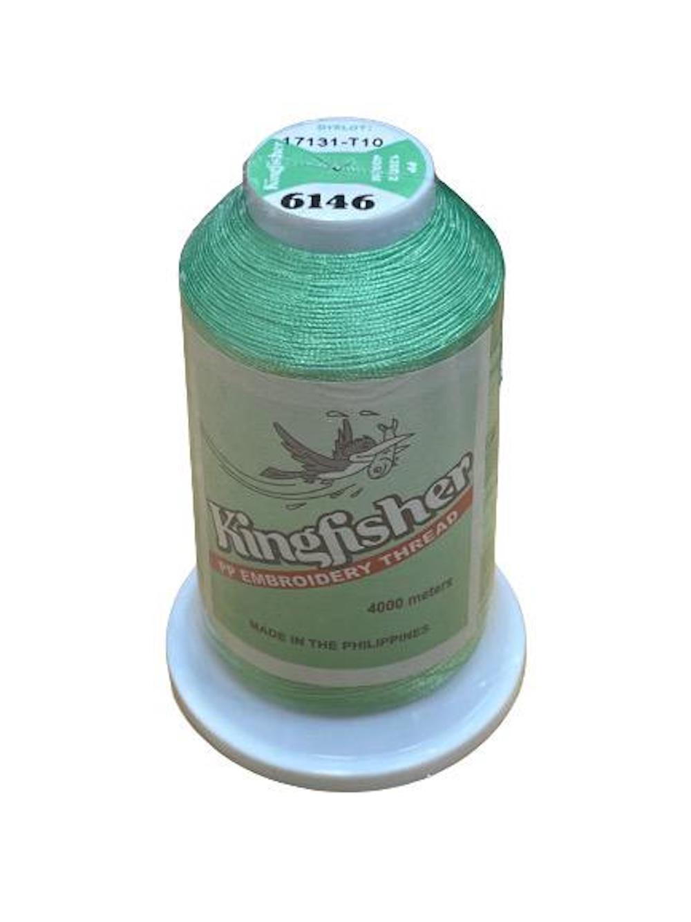 King Fisher Embroidery Thread 4000m 6146 - My Sewing Mall