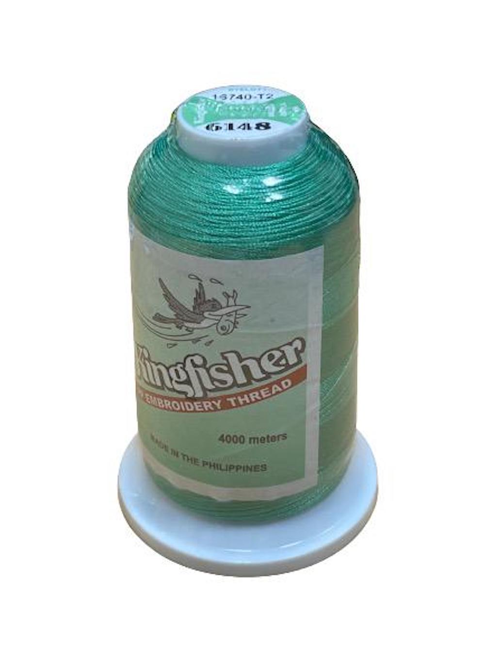 King Fisher Embroidery Thread 4000m 6148 - My Sewing Mall