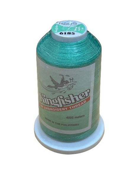 King Fisher Embroidery Thread 4000m 6185 - My Sewing Mall