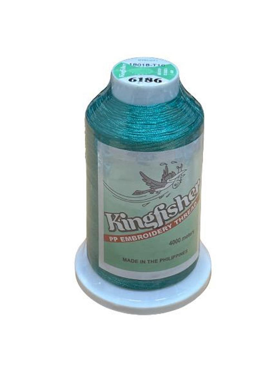 King Fisher Embroidery Thread 4000m 6186 - My Sewing Mall