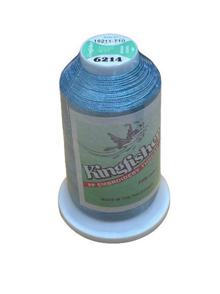 King Fisher Embroidery Thread 4000m 6214 - MY SEWING MALL