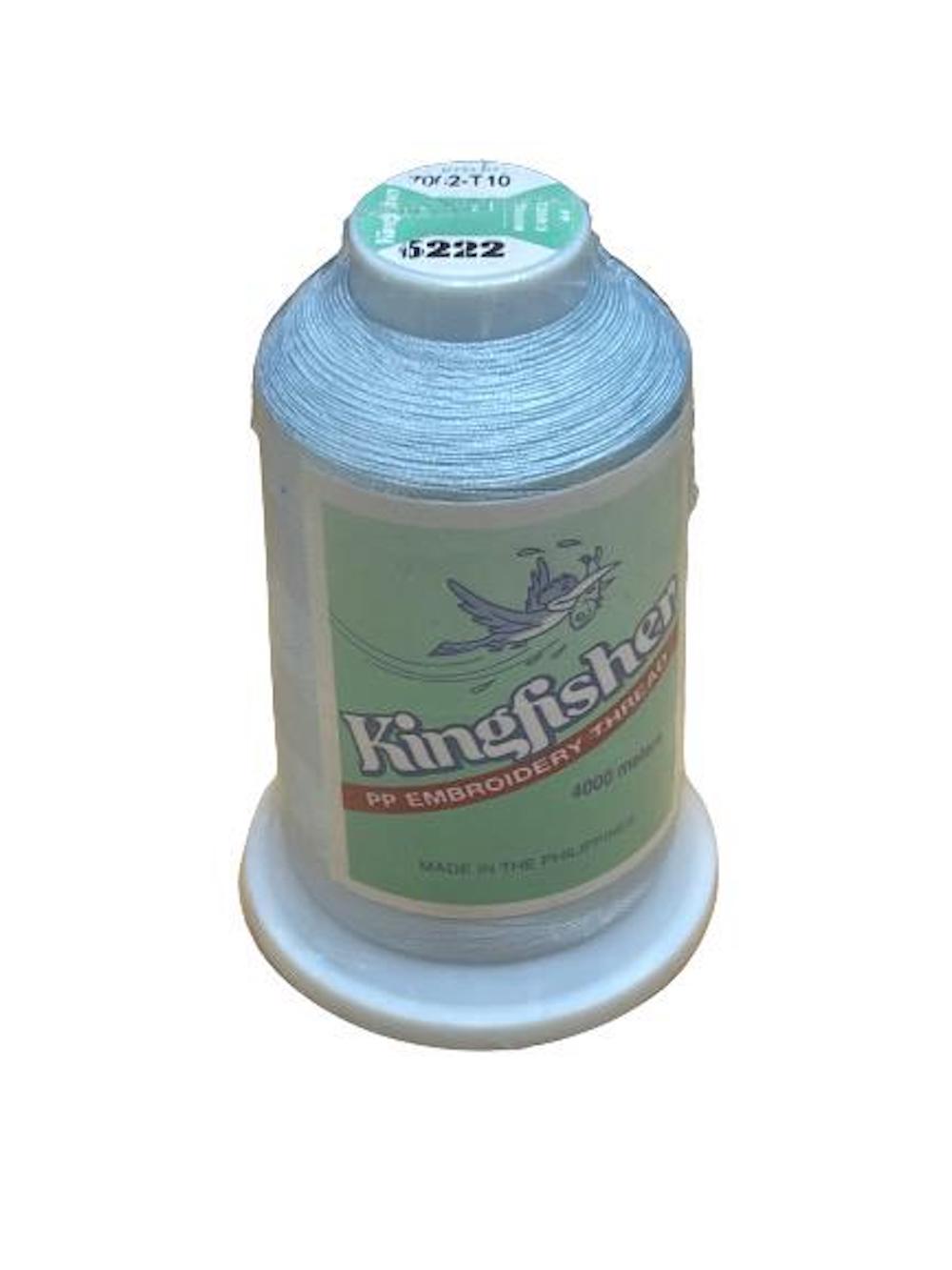 King Fisher Embroidery Thread 4000m 6222 - My Sewing Mall