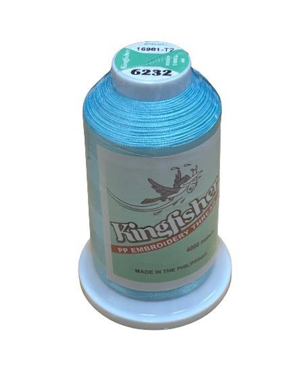 King Fisher Embroidery Thread 4000m 6232 - My Sewing Mall