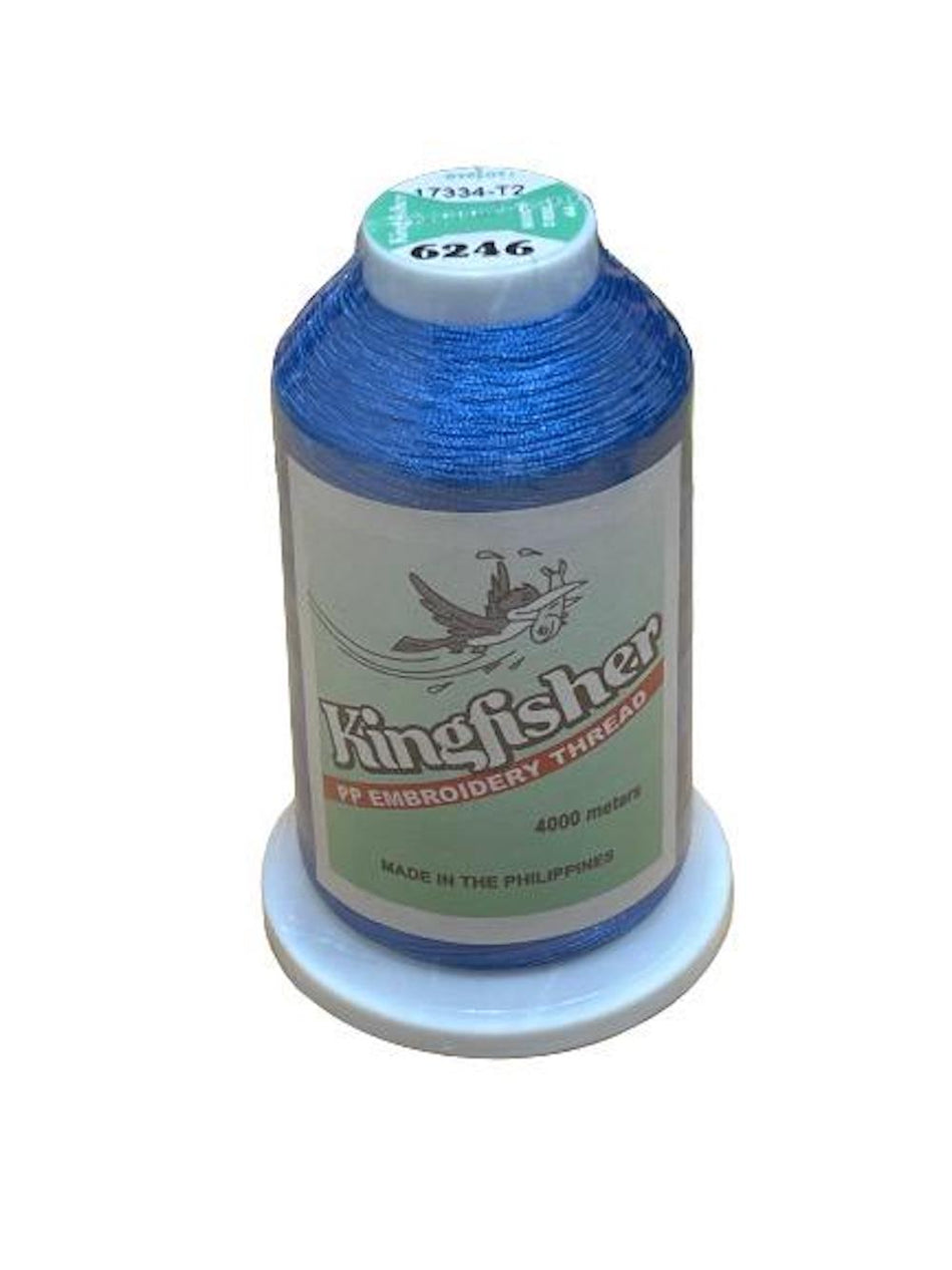 King Fisher Embroidery Thread 4000m 6246 - My Sewing Mall