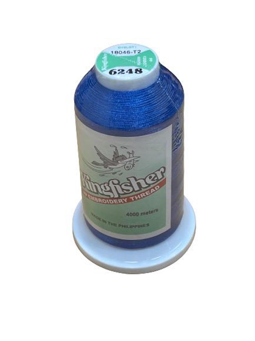 King Fisher Embroidery Thread 4000m 6248 - MY SEWING MALL