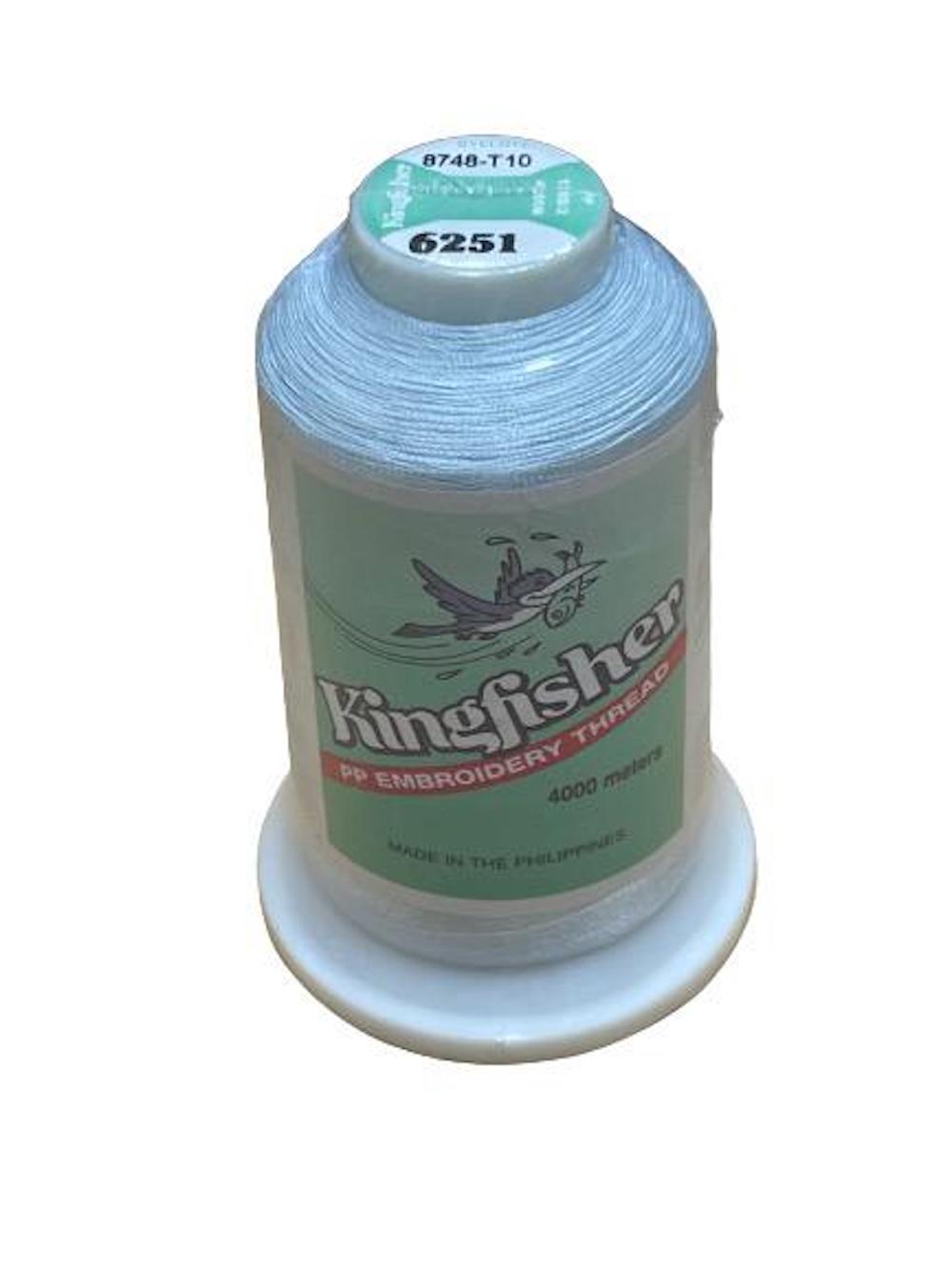 King Fisher Embroidery Thread 4000m 6251 - MY SEWING MALL