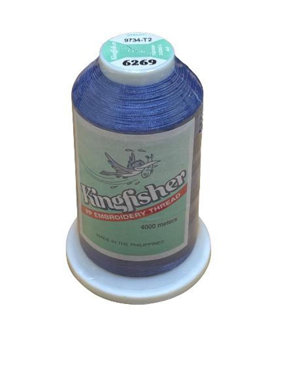 King Fisher Embroidery Thread 4000m 6269 - My Sewing Mall