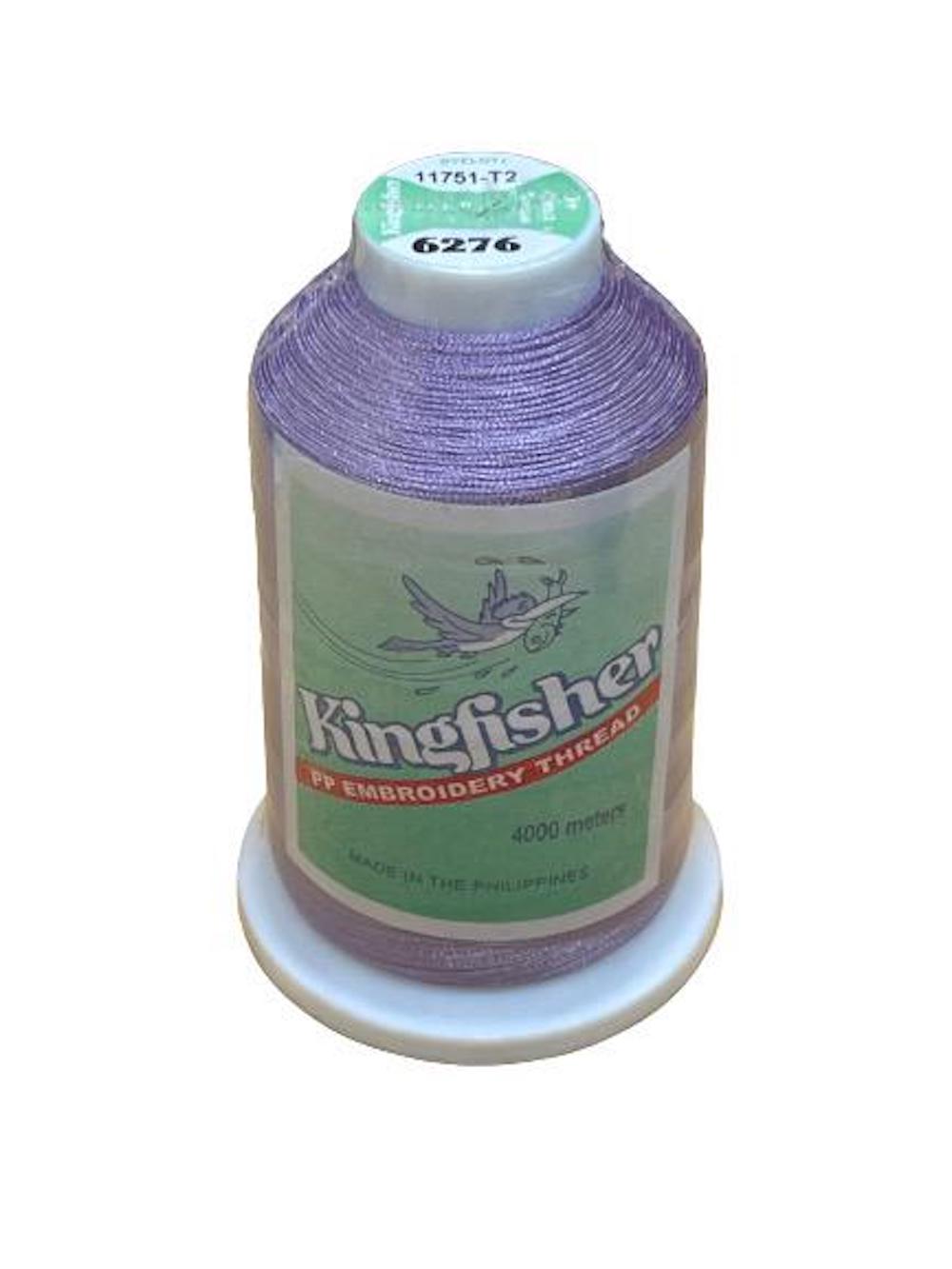 King Fisher Embroidery Thread 4000m 6276 - My Sewing Mall