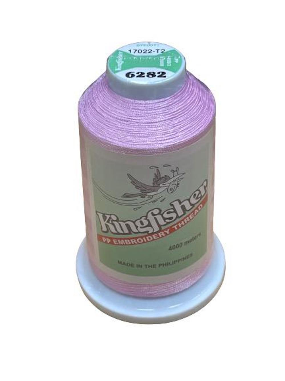 King Fisher Embroidery Thread 4000m 6282 - My Sewing Mall