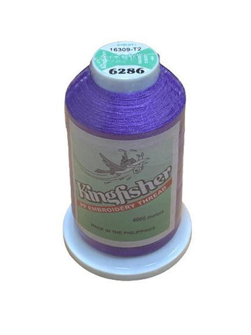 King Fisher Embroidery Thread 4000m 6286 - My Sewing Mall