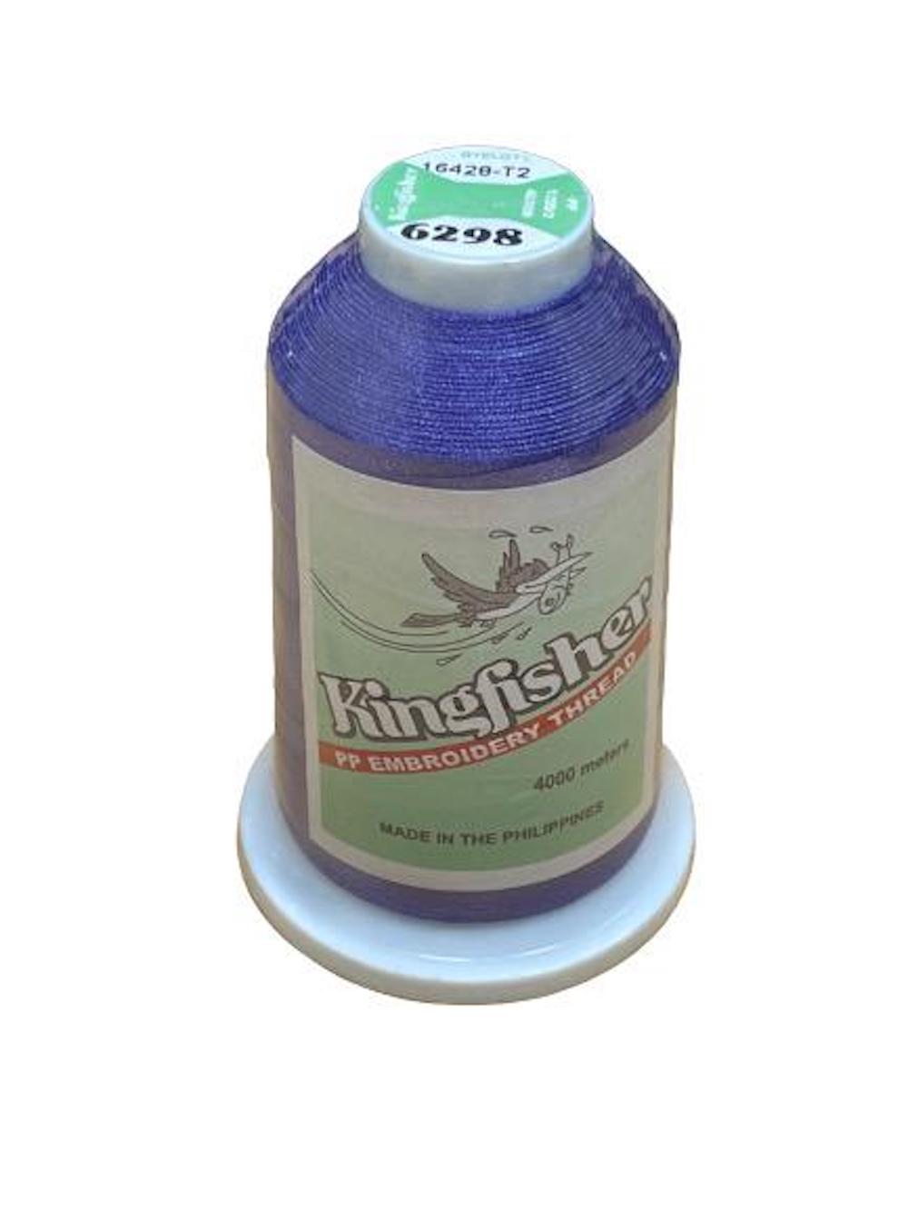 King Fisher Embroidery Thread 4000m 6298 - MY SEWING MALL