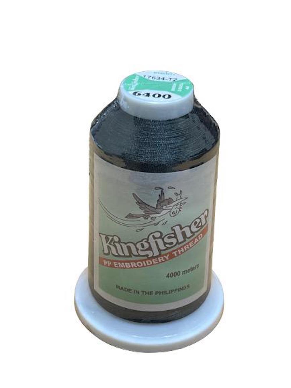 King Fisher Embroidery Thread 4000m 6400 - MY SEWING MALL