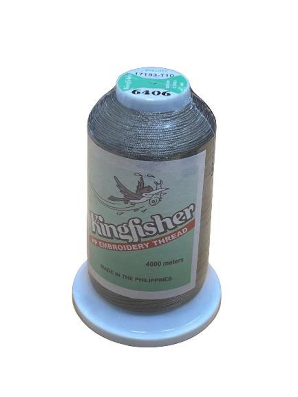 King Fisher Embroidery Thread 4000m 6406 - My Sewing Mall