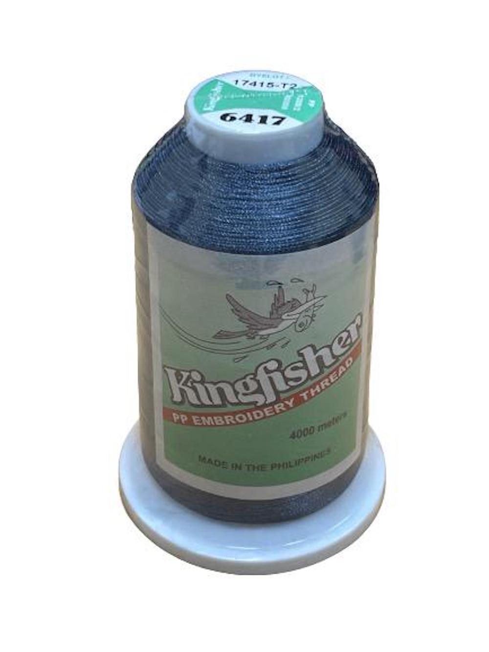 King Fisher Embroidery Thread 4000m 6417 - My Sewing Mall