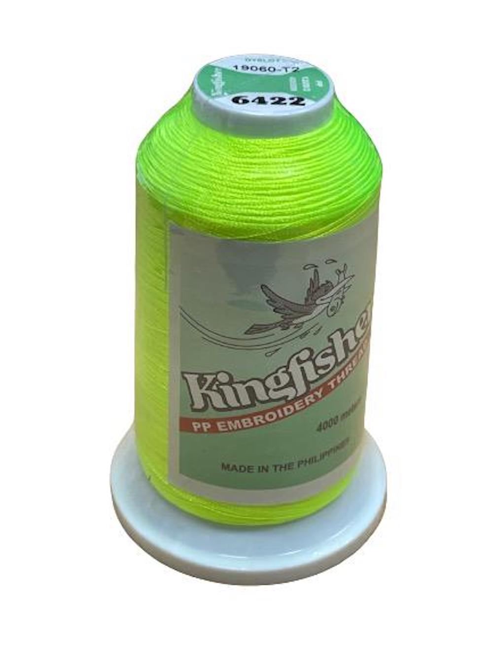 King Fisher Embroidery Thread 4000m 6422 - My Sewing Mall