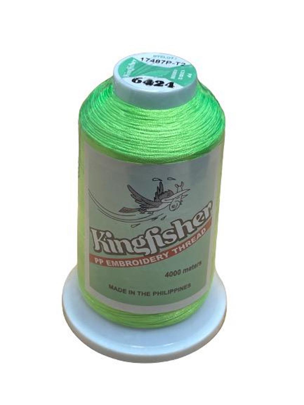 King Fisher Embroidery Thread 4000m 6424 - My Sewing Mall