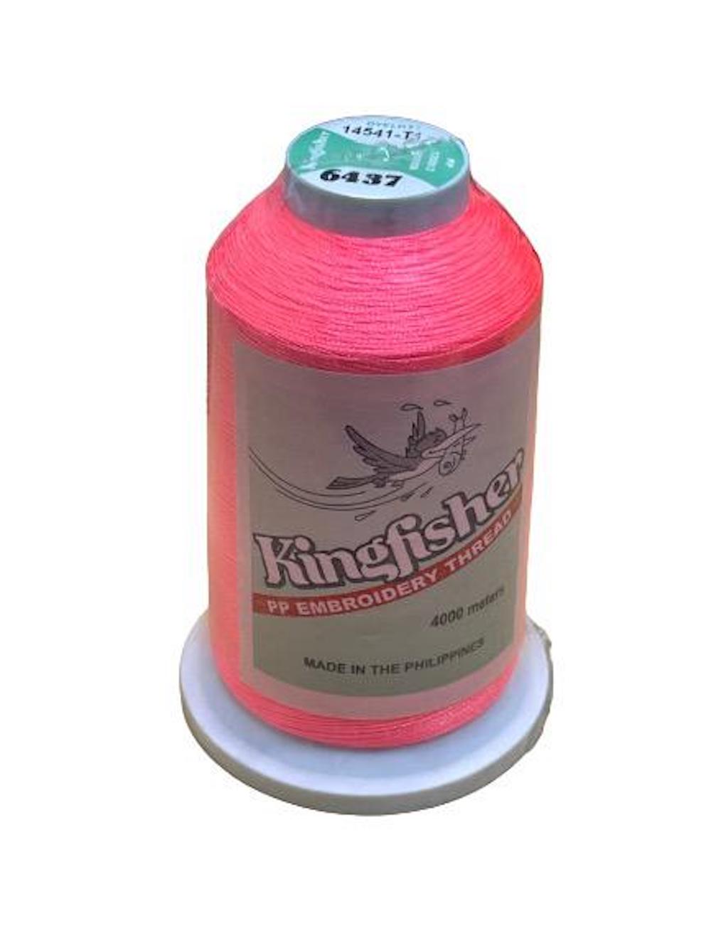 King Fisher Embroidery Thread 4000m 6437 - My Sewing Mall