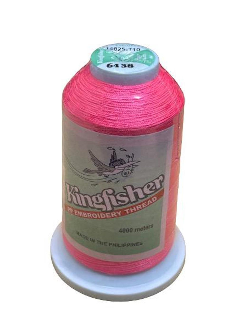 King Fisher Embroidery Thread 4000m 6438 - My Sewing Mall