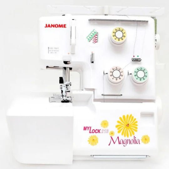 Janome Mylock 213 Magnolia Overlocker - My Sewing Mall