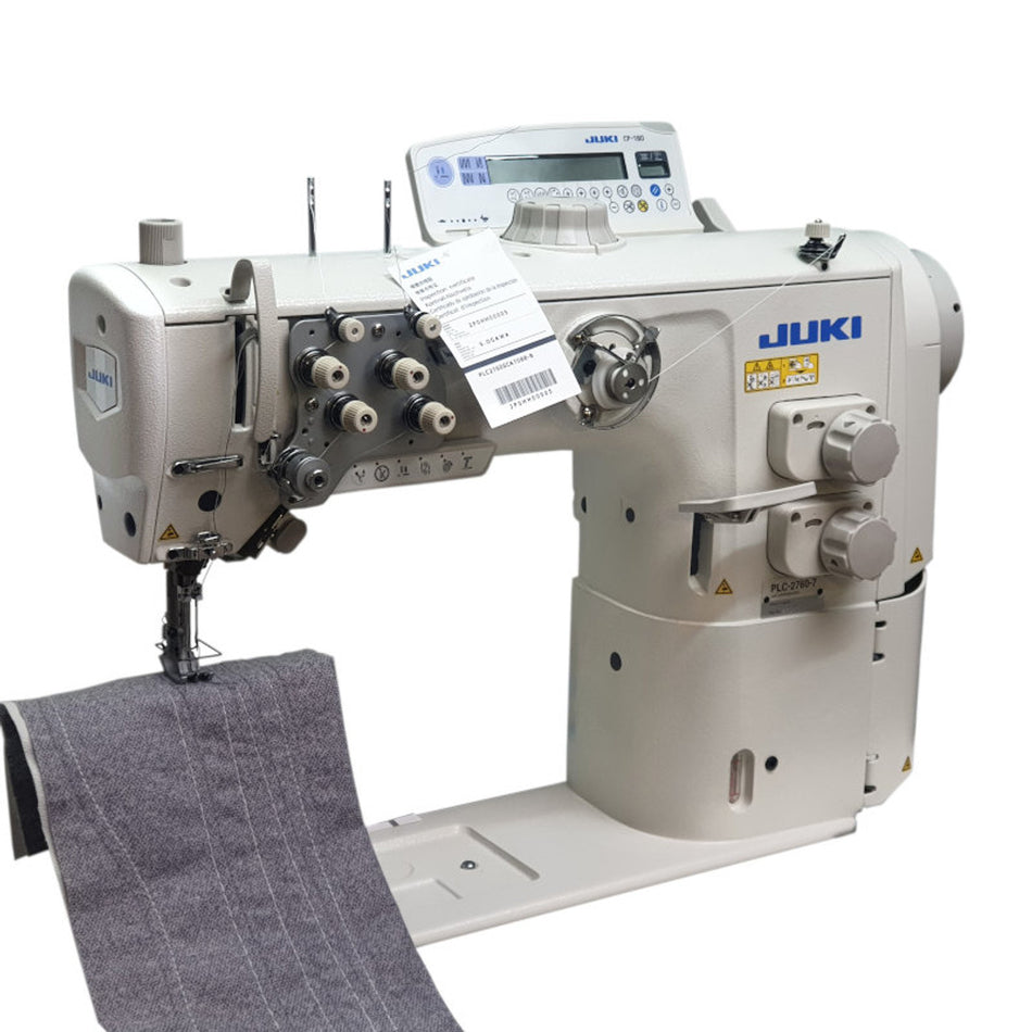 Juki PLC-2760-7 Heavy Duty Fully Automatic Double Needle Post Bed Walking Foot Sewing Machine (Complete Set)  (2 Months Lead Time After 100% Advance Payment Received)