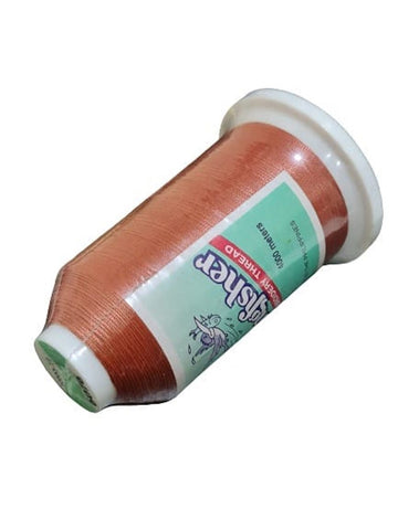 King Fisher Embroidery Thread 4000m 6076 - Rusty Copper - My Sewing Mall