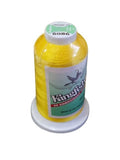 King Fisher Embroidery Thread 4000m 6086 - Lemon Yellow - My Sewing Mall