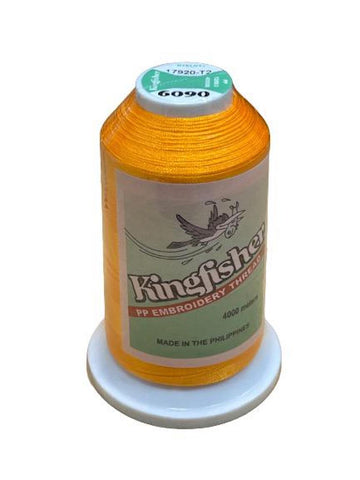 King Fisher Embroidery Thread 4000m 6090 - My Sewing Mall