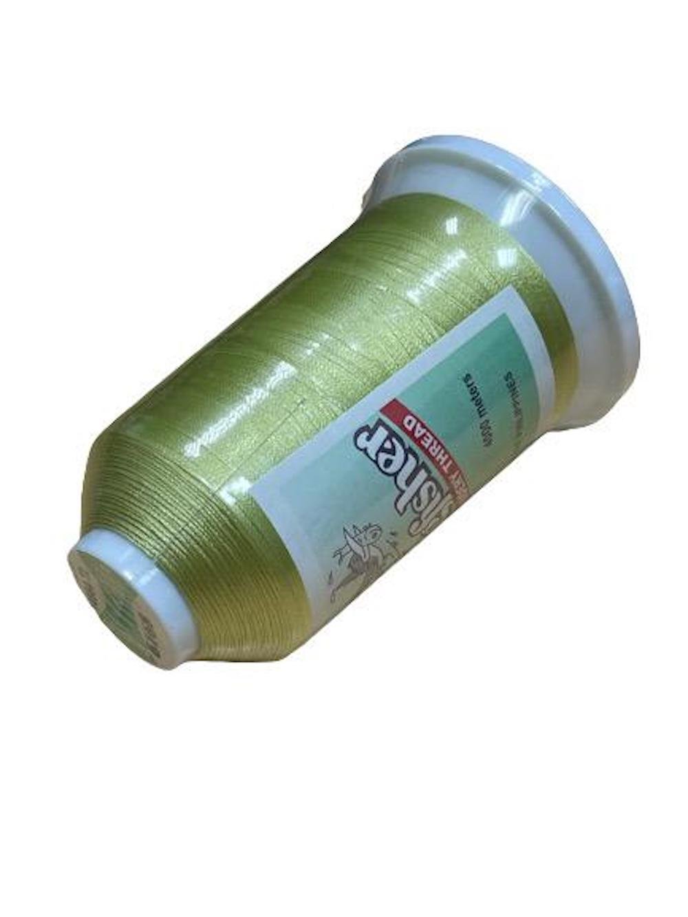 Kingfisher Embroidery Thread 4000m 6168 – Lime Green - My Sewing Mall