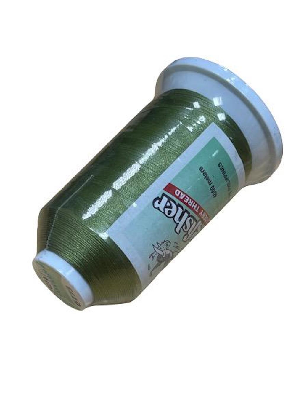 Kingfisher Embroidery Thread 4000m 6173 – Olive Drab - My Sewing Mall