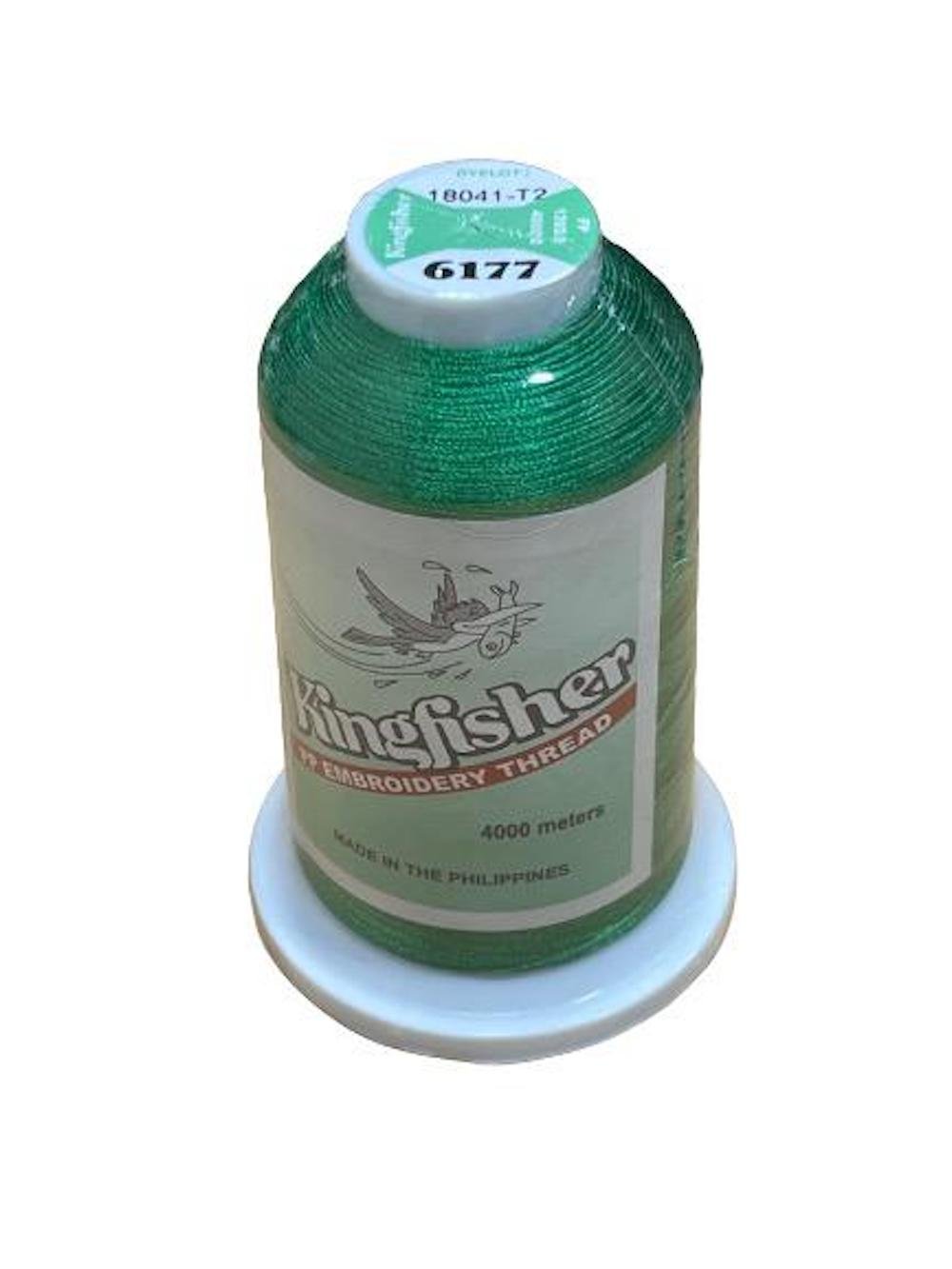 Kingfisher Embroidery Thread 4000m 6177 – Lush Green - My Sewing Mall