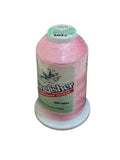 Kingfisher Polyester Embroidery Thread 4000m - Soft Blossom Pink 6022 - My Sewing Mall