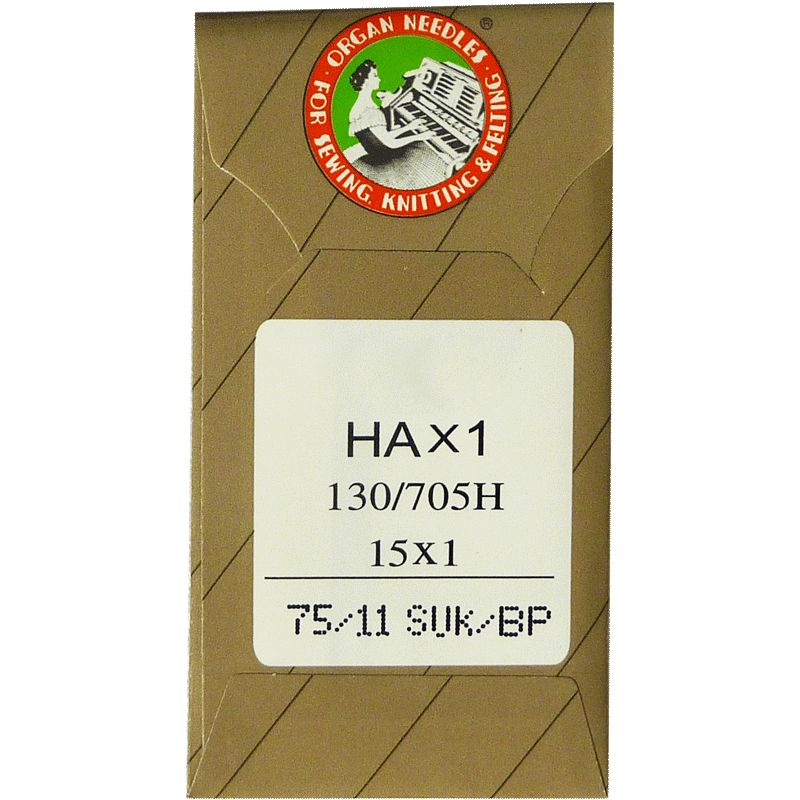 Organ Needle HAx1 75/11 10 pcs - My Sewing Mall