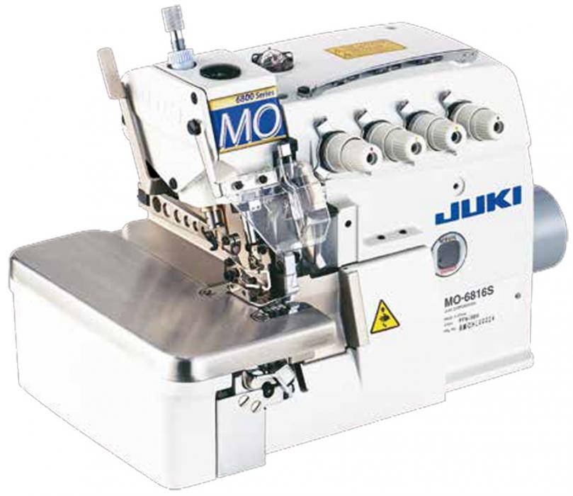 Juki MO-6814 High-Speed, 2 Needle, 4 Thread Over Lock Sewing Machine Complete Set - MY SEWING MALL