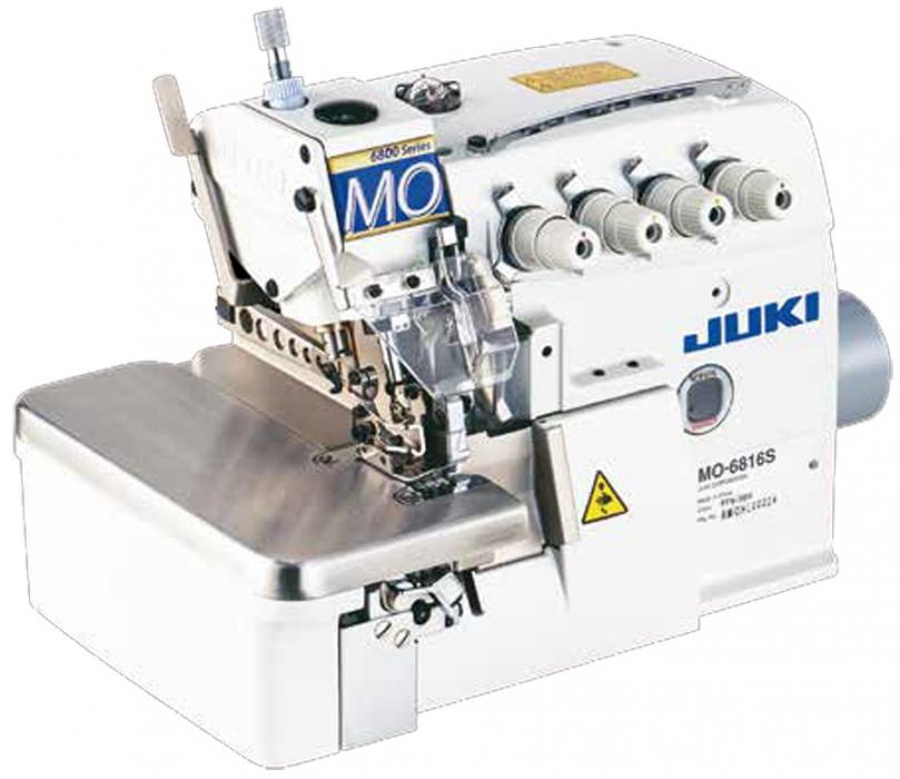 Juki MO-6814 High-Speed, 2 Needle, 4 Thread Over Lock Sewing Machine Complete Set - My Sewing Mall